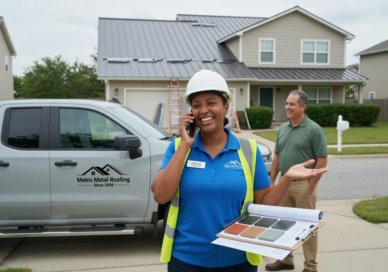 Storm Damage Metal Roof Repair in Coffee Springs, AL